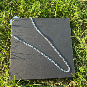 Men’s Classic Silver Cuban Chain